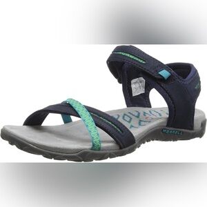 Merrell Women's Sandal Select Grip Navy Marine Size 10